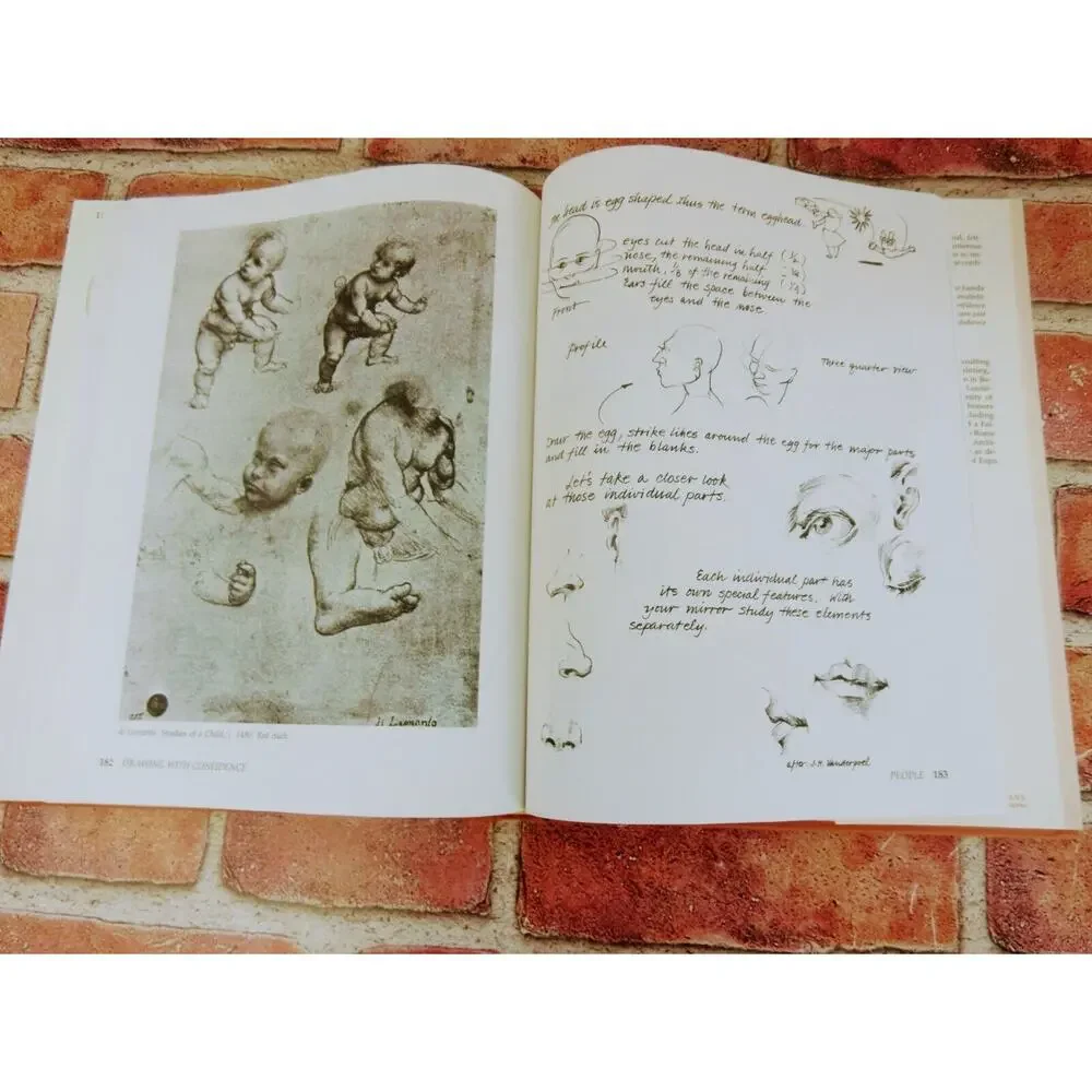 Drawing With Confidence‎ Vtg 1984 James R Turner 1st Ed HC Art Instruction